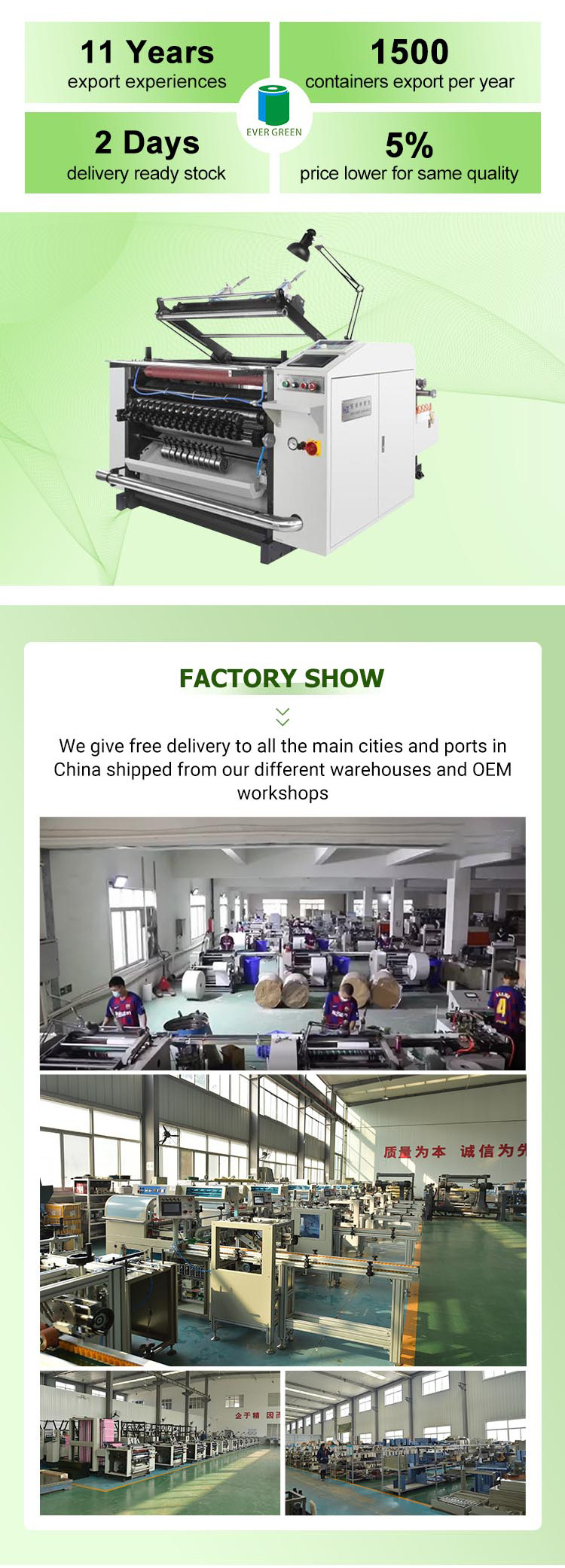 Thermal Paper Jumbo Roll Automatic Jumbo Roll Thermal Paper Roll Cutting Machine Slitter Rewinding Machine