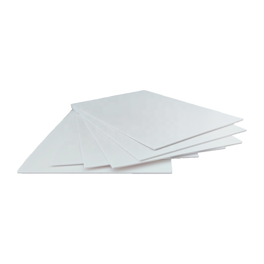 sdevergreen versatile no lead 1mm thin panel white color PVC free foam sheet