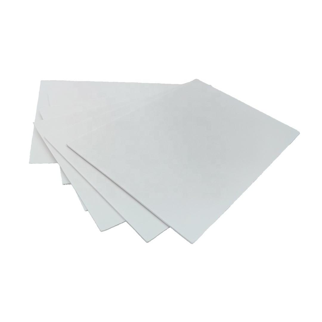 sdevergreen versatile no lead 1mm thin panel white color PVC free foam sheet