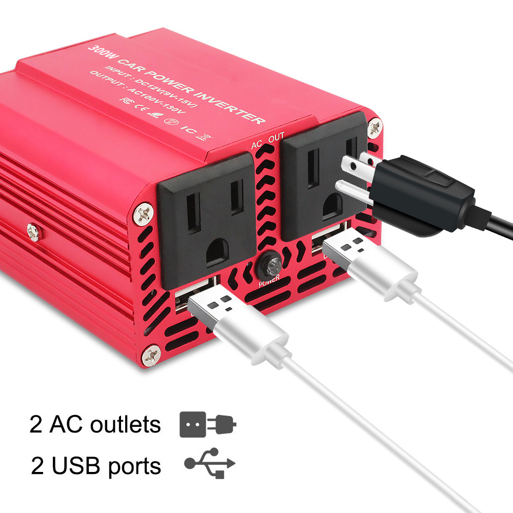 Factory Price Car Inverter 150W 300W Electric Modified Sine Wave Power Inverter With Charger