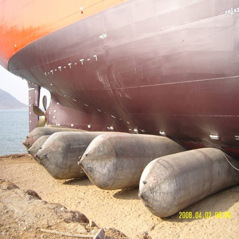 Floating Inflatable Marine Salvage Air Bags Marine Rubber Airbags