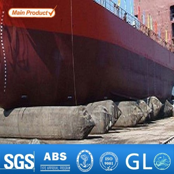 High Pressure Boat Marine Inflatable Rubber Airbag For Ship Launching Lifting