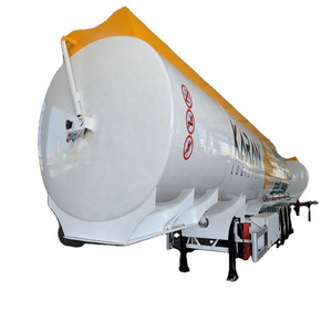 Transport 45000 Liters 40 Feet Steel Oil Diesel Fuel Tank Trailer