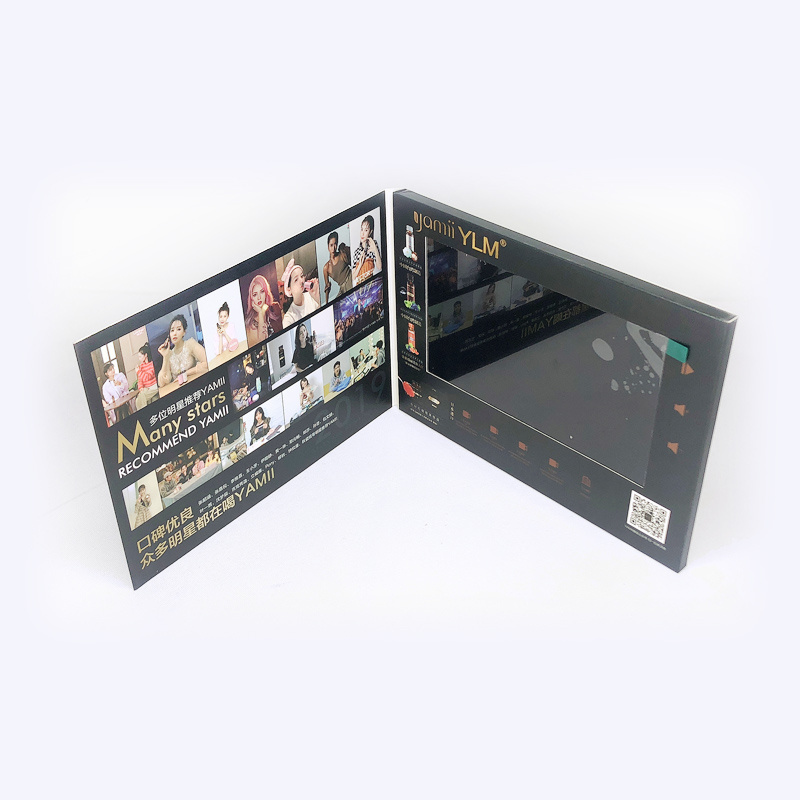 Business Promotion Cheap Card Lcd Video Visit Card Player Brochure Portable HD Video Booklet 7 Inch