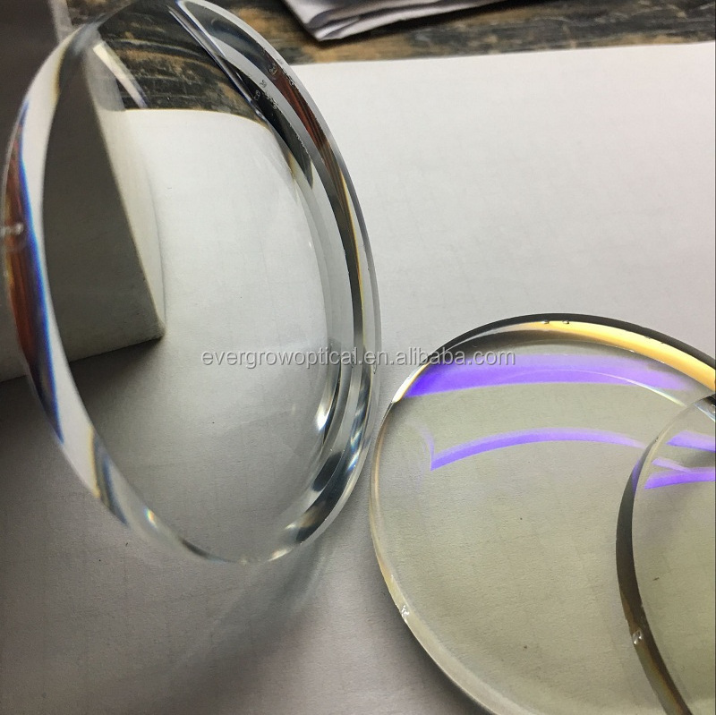 Danyang 1.56 resin single vision blue cut photochromic spectacle lens optical lenses