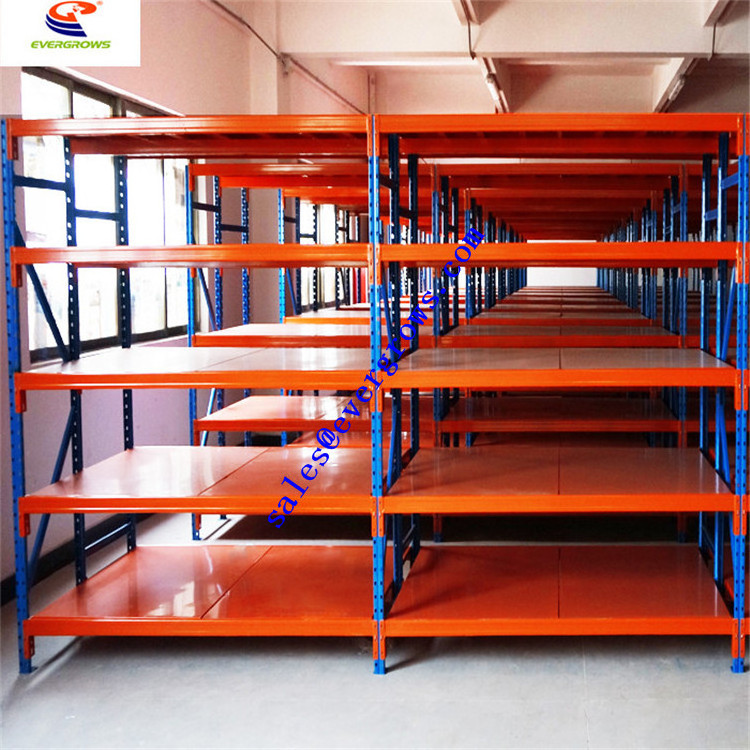 4Tier Heavy-Duty Warehouse Rack/Storage Shelves 4-Way Industrial Rack Tray With High Quality Metal Pallet For Heavy Industry