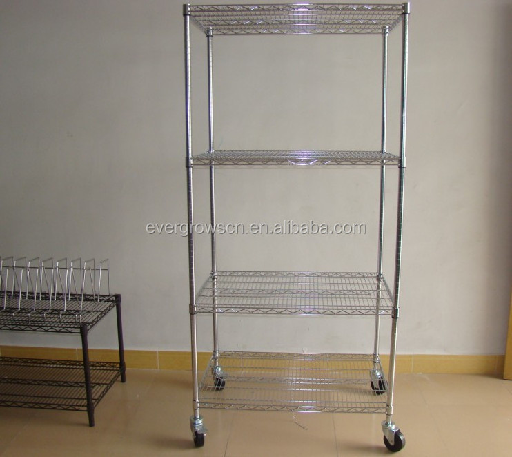 adjustable grid wire modular shelving and storage cubes with wheels