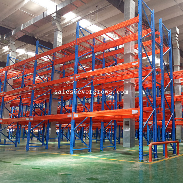 Warehouse Racking System/Heavy Duty Adjustable Metal Shelves, Longspan Shelving System, Medium Shelving