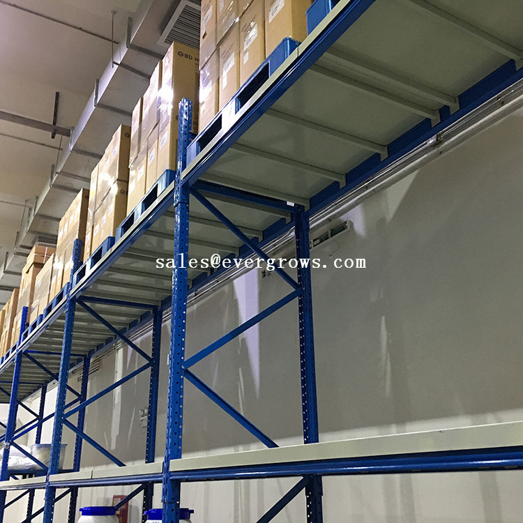 Warehouse Racking System/Heavy Duty Adjustable Metal Shelves, Longspan Shelving System, Medium Shelving