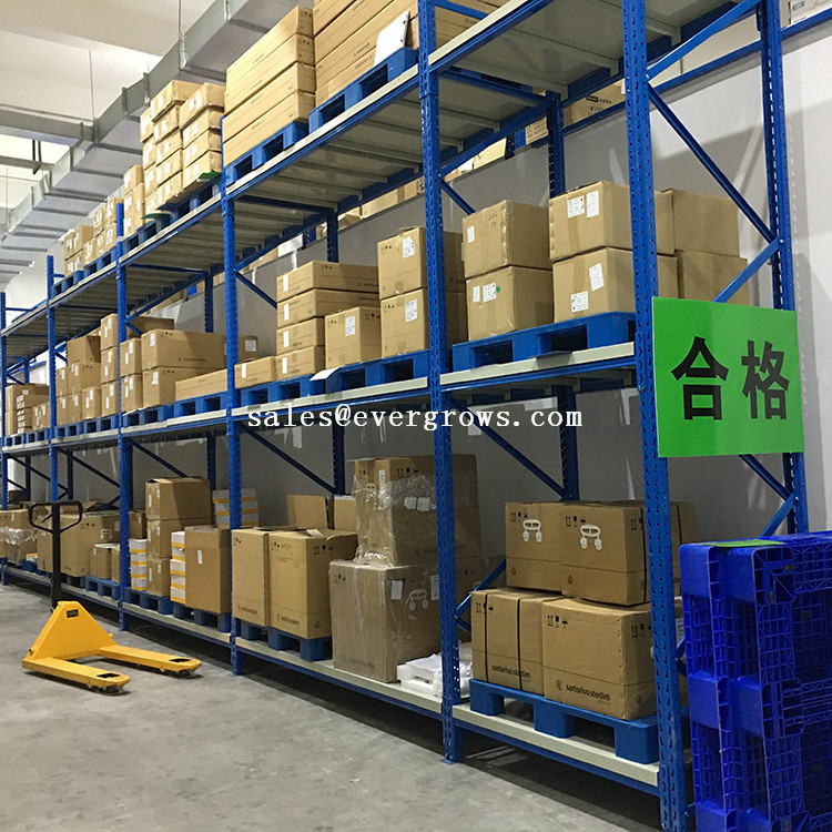 Warehouse Racking System/Heavy Duty Adjustable Metal Shelves, Longspan Shelving System, Medium Shelving