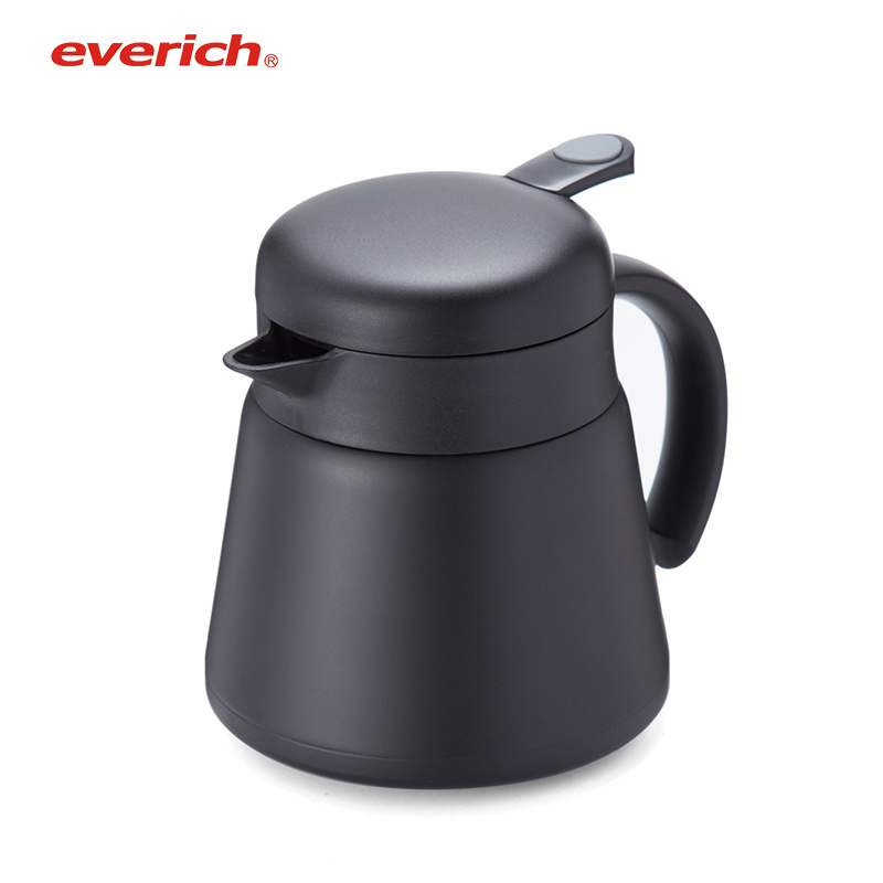 Everich Thermos Carafes, Double Walled Large Insulated Vacuum Flask Coffee Carafe Stainless Steel Tea Infusers Coffee Pot