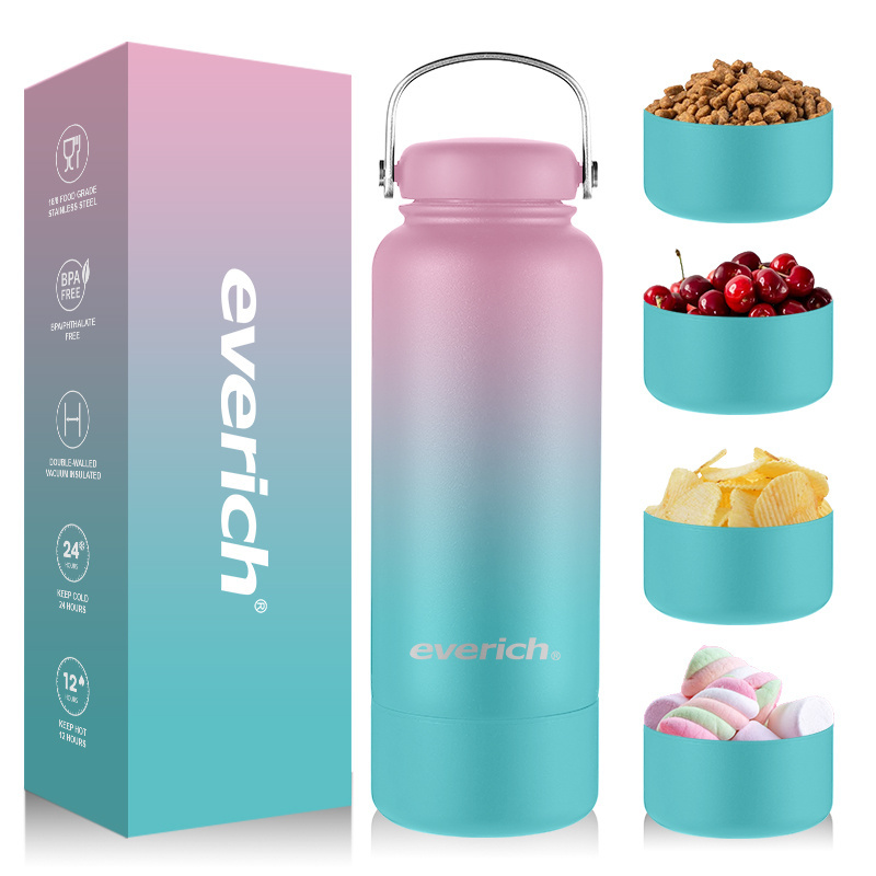 Water Bottle 1 Litre Daily Water Drink Bottle Stainless Steel Bottle Leak Proof Flask