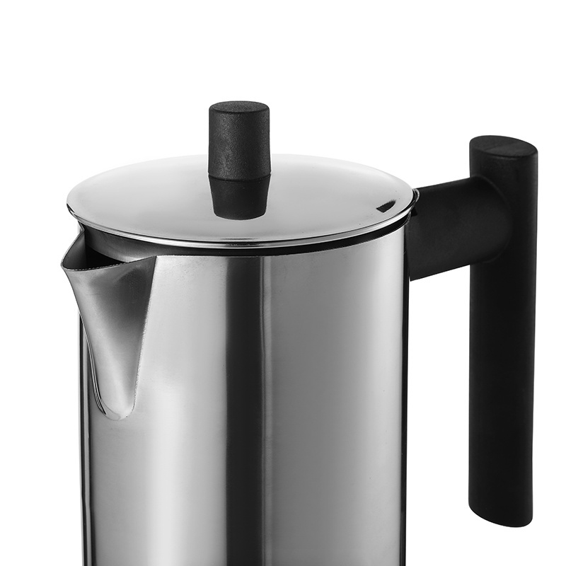 New Product Ideas 2023 Stainless Steel Custom Portable Moka Coffee Pot 4 Cup