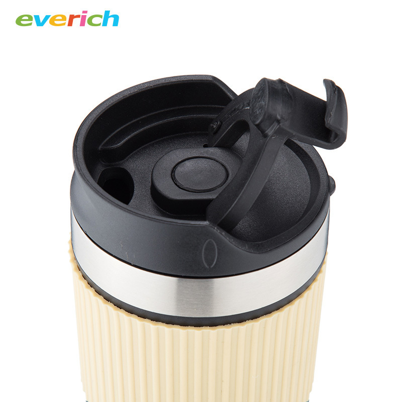 Travel Press, Stainless Steel Travel Coffee and Tea Press Cup