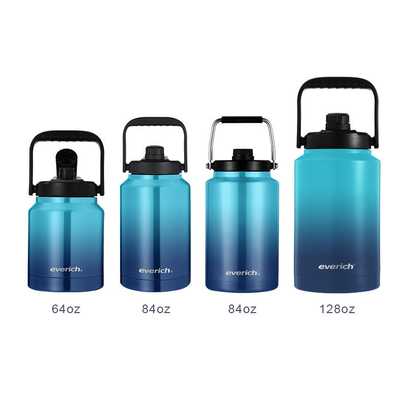 Laser engraving 2/5/10 Litre insulated growler stainless steel double wall beer growler water bottles