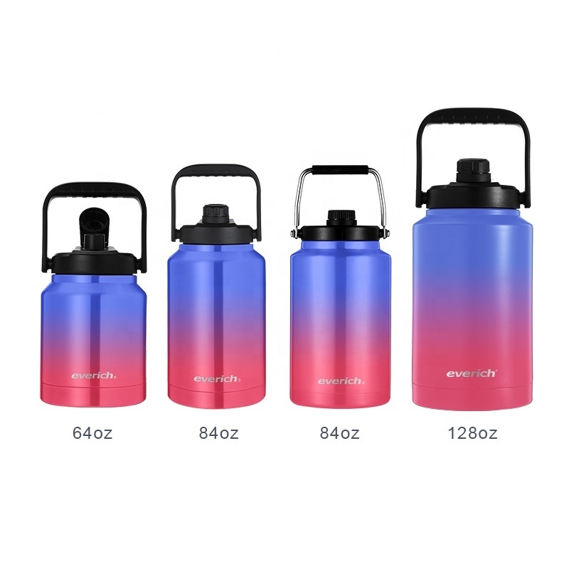 Laser engraving 2/5/10 Litre insulated growler stainless steel double wall beer growler water bottles