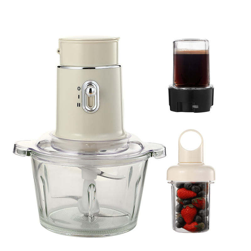 Household Kitchen food processor portable blender combo 4 in 1 electric juicer multifunctional meat grinder food chopper