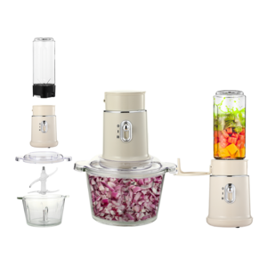 Household Kitchen food processor portable blender combo 4 in 1 electric juicer multifunctional meat grinder food chopper