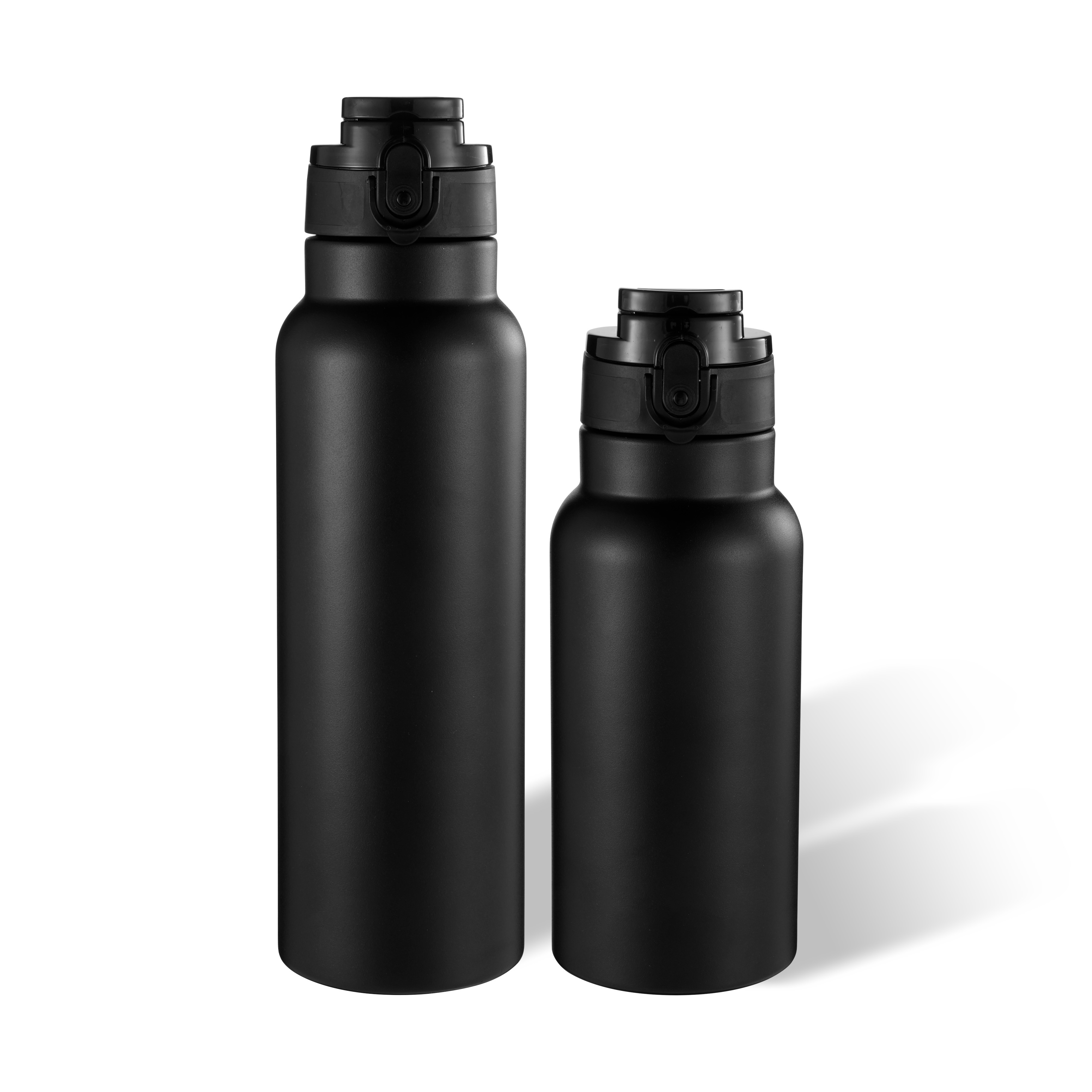 Dishwasher Safe 20 oz Stainless Steel Double-Wall Vacuum Reusable Leak&Sweat Proof Sports Water Bottles with Chug Lid