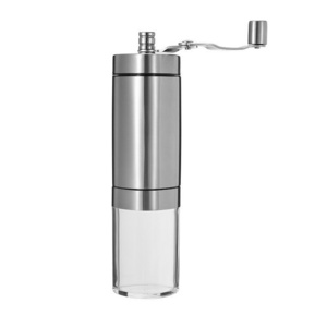 80 ml Portable Manual Coffee Grinder with Ceramic Conical Burr Stainless Steel Hand Crank Mill for Drip Coffee