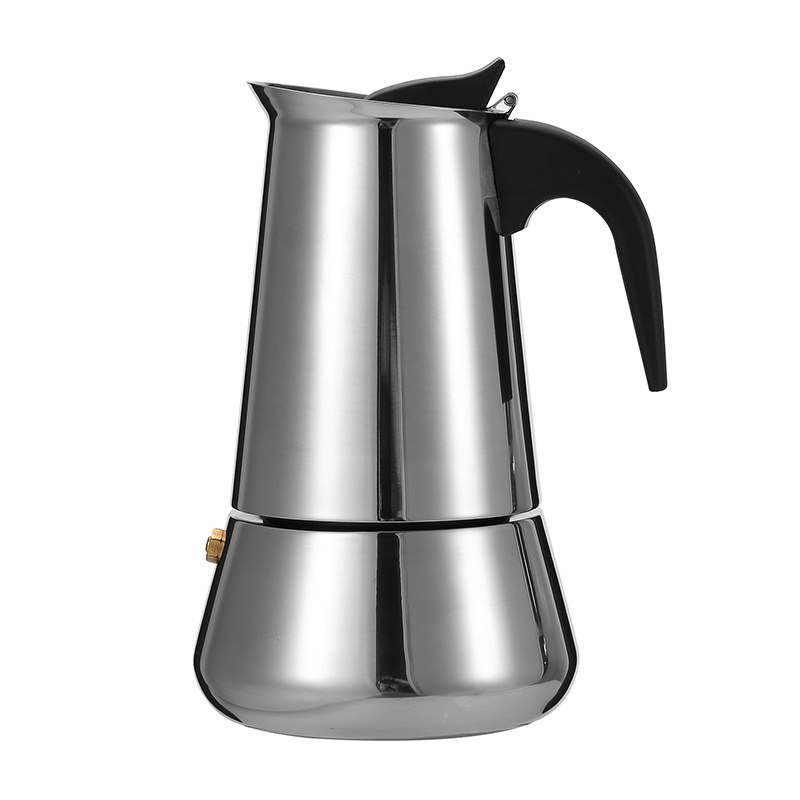 Everich High Quality Espresso Coffee Maker 2/4/6/9 Cups 304 Stainless Steel Stove Top Moka Pot