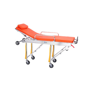 Emergency Medical Rescue Automatic Loading Stretcher Used Ambulance Stretcher