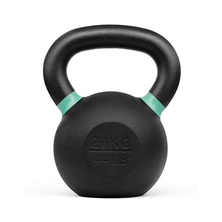 China 50Kg/60Kg/24Kg Cast Iron Powder Coated Kettlebell Set For Sale