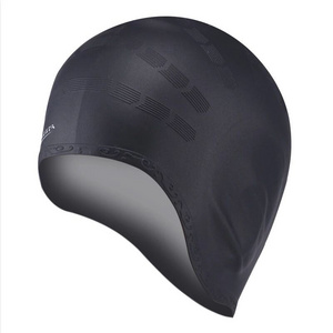 Adult Customized Logo Swimming Pool Silicone Latex Swim Cap