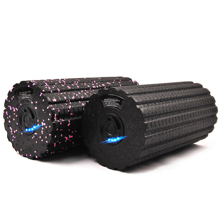 Fitness Yoga Muscle Recovery Massager Adjustable Electric Pilates Massage Vibrating Foam Roller