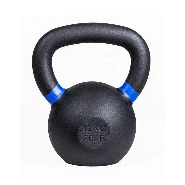 China 50Kg/60Kg/24Kg Cast Iron Powder Coated Kettlebell Set For Sale