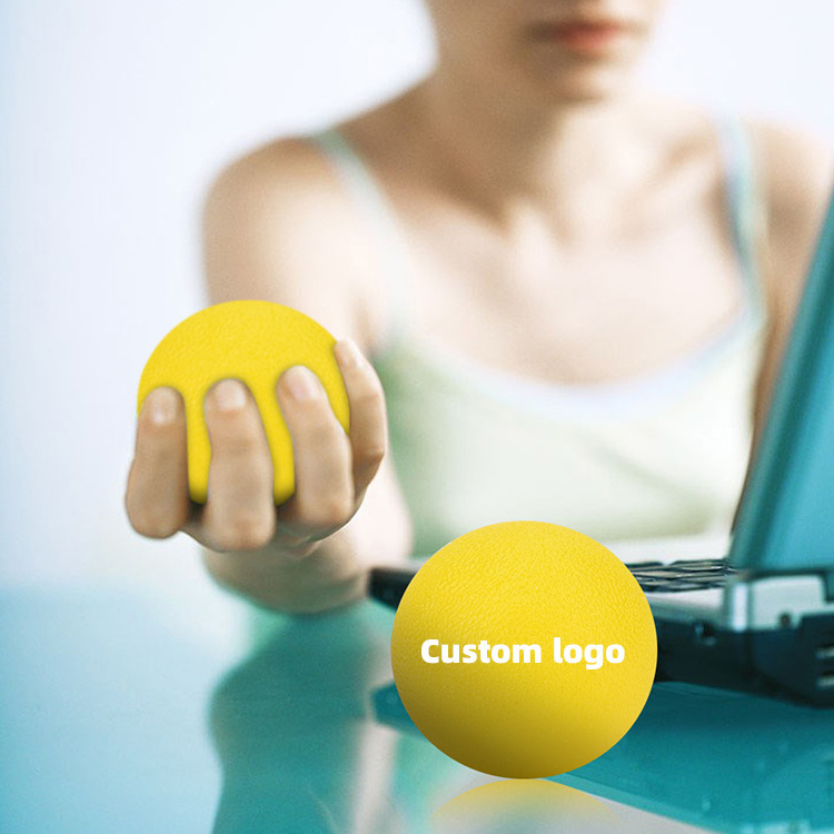 Custom Logo Manufacturer Funny Hand Toy Anti PU Foam Soft Stress Ball