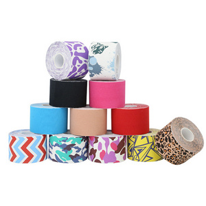 New Product OEM Accepted Medical Waterproof Cotton Elastic Athletic Sports Kinesiology Tape Compression Tape