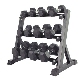 3-10Pairs Steel Multideck Dumbbell Rack For Commercial Gym USE