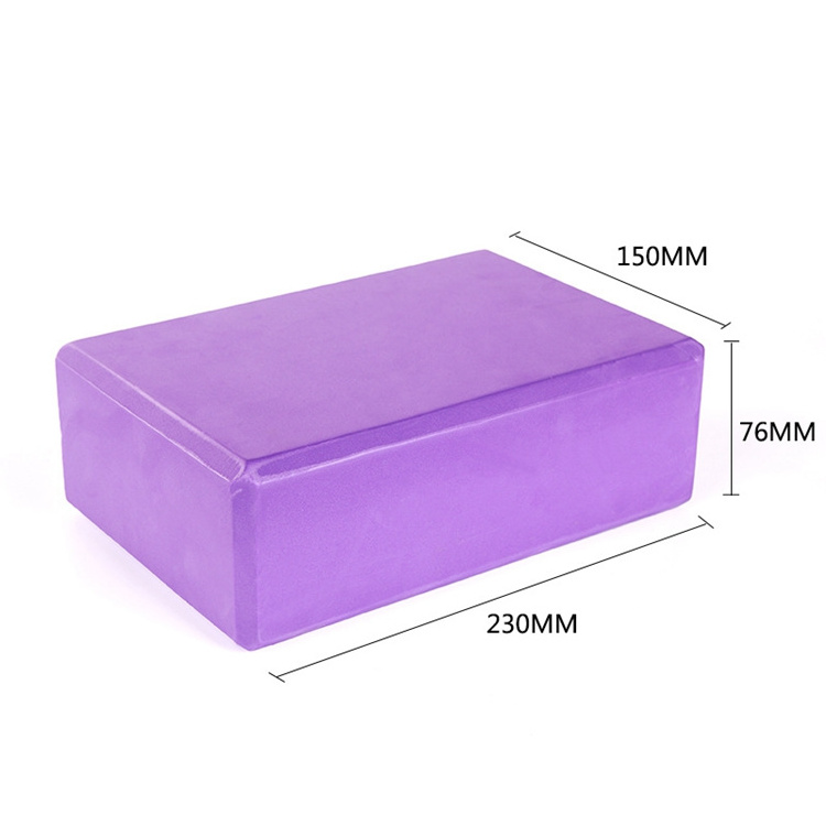 Wholesale Professional Yoga Articles High Density EVA Foam Yoga Block