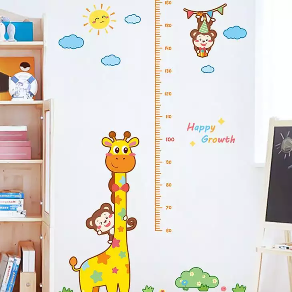 Children's Room Baby Bedroom Removable Vinyl Waterproof Wall Stickers Decorative