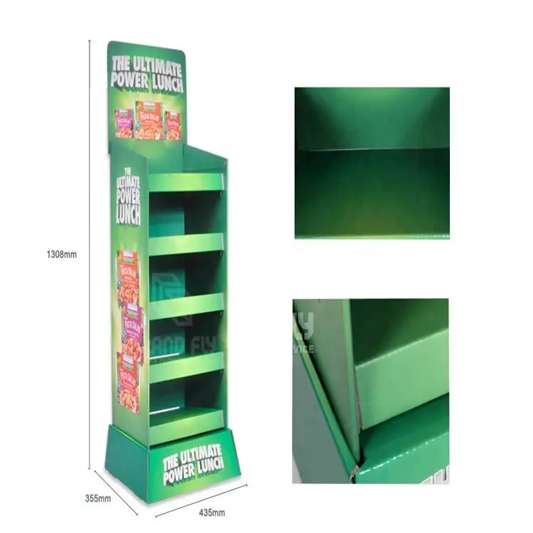 Customized PVC Foam Board Creative Advertising Pop Floor Display Stand Store Pop Display Stand