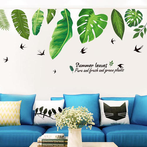 Custom Design Decal Printing Durable Waterproof Wall Decal Die-cut Vinyl Removable Wall Sticker Decoration