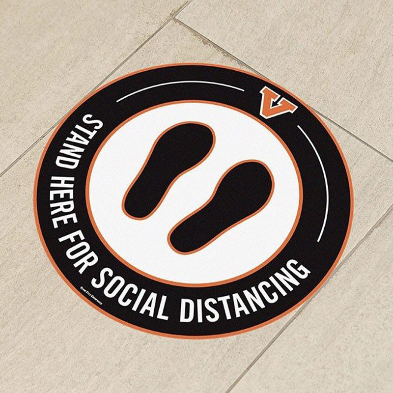 Vinyl Floor Stickers: Customizable, Waterproof Decals for Effective Advertising and Decoration