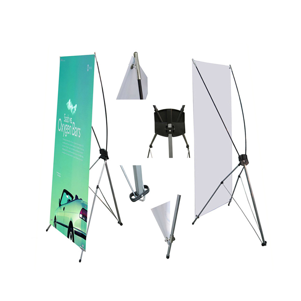 Banner Outdoor Indoor Advertising Marketing Display Stand Poster Handheld Portable X Display Stand