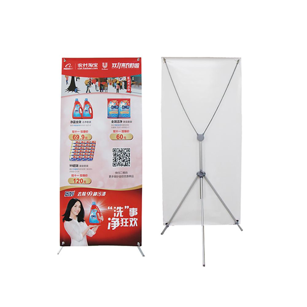 Banner Outdoor Indoor Advertising Marketing Display Stand Poster Handheld Portable X Display Stand