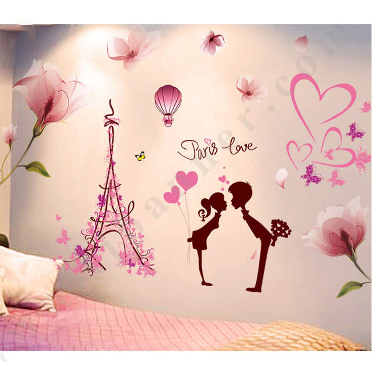 Custom Modern Moisture Proof Sound Absorbing  Cartoon Wall Sticker For Home Decoration