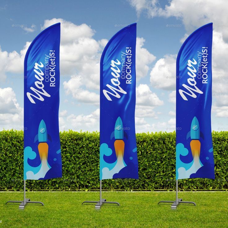 Custom Outdoor Trade Rectangle Feather Teardrop Stand Flags Beach Business Banners for Sublimation Printing