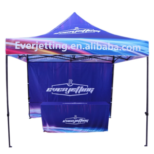 Factory Direct Custom Advertising Pop Up Tent Printing Easy Collapsible Pop Up Canopy Dual Top Commercial 10x20 Canopy Tent