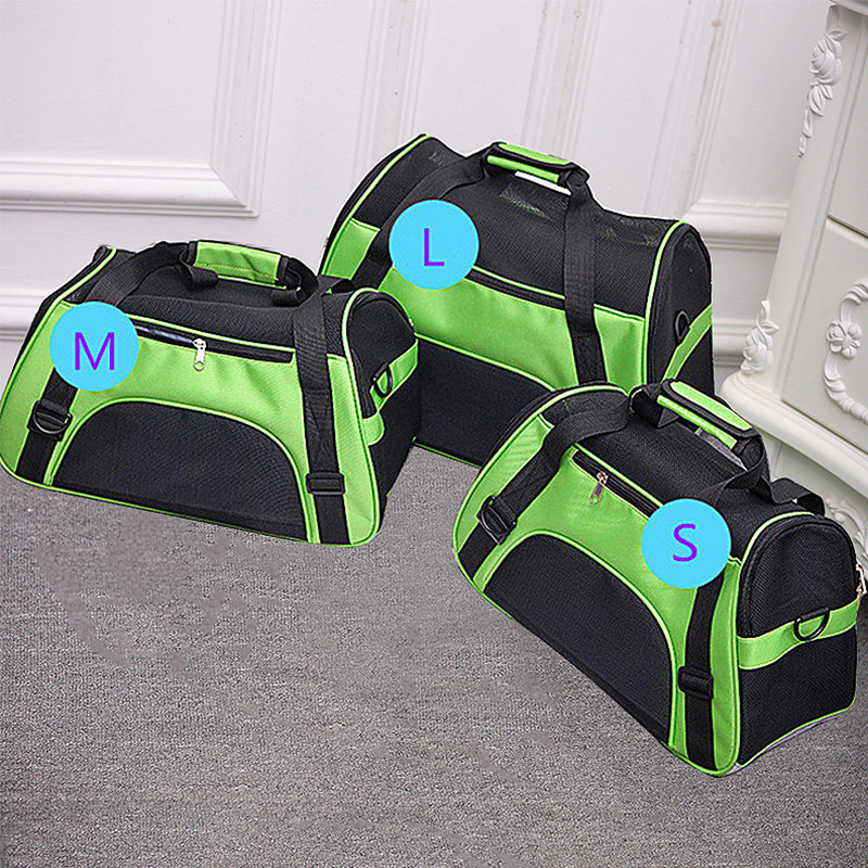 Wholesale Custom Large Capacity Breathable Portable Expandable Foldable Travel Cat Bag Dog Bag Pet Carriers Pet Cages, Carriers