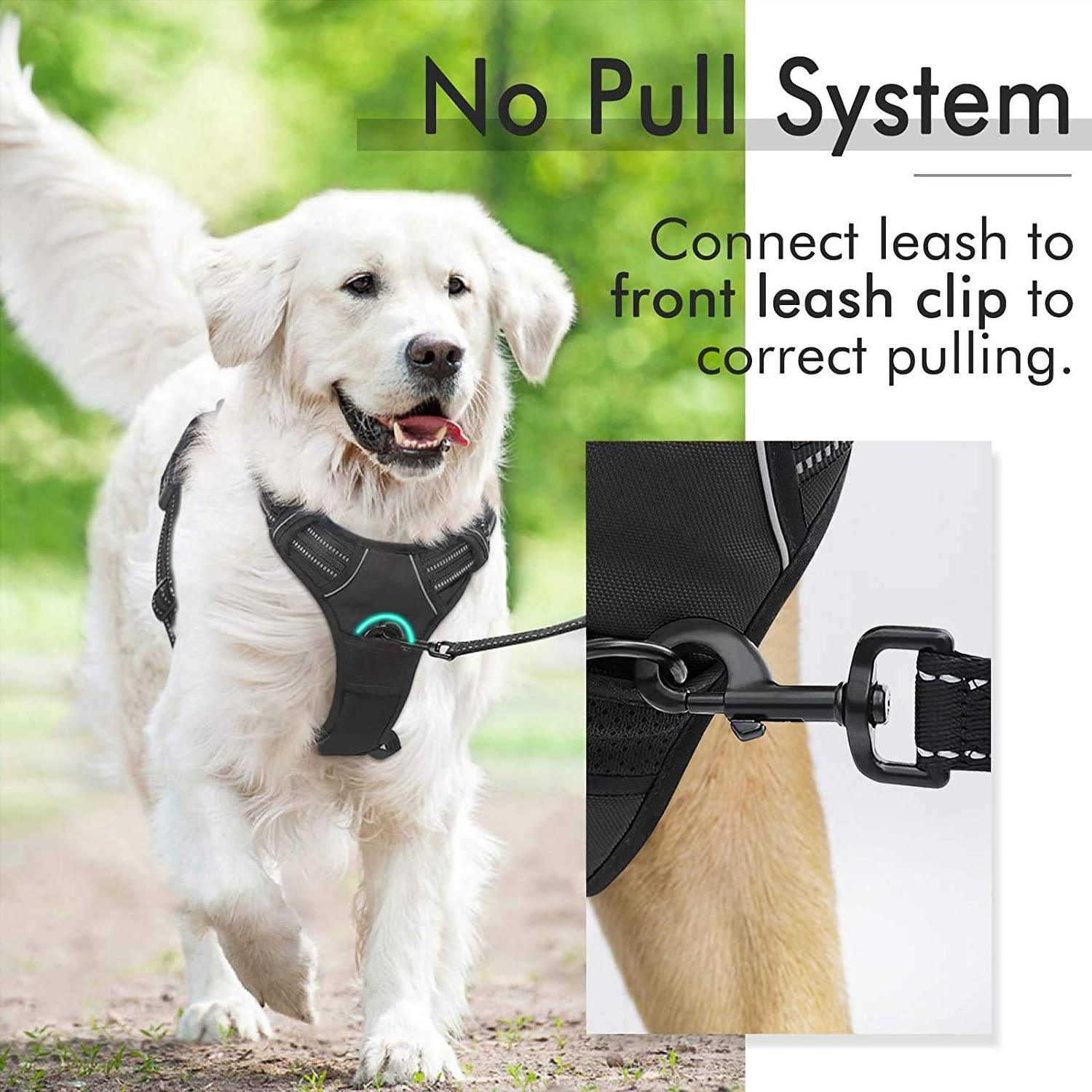 Manufacturers Oem Odm Custom Personalized High Quality Adjustable Designer Luxury No Pull Dog Harness Custom Dog Pet Harnesses