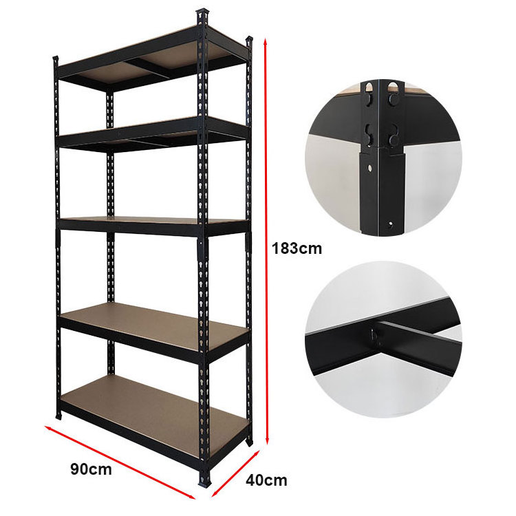 Galvanized steel Boltless Racking Shelving Powder Coating Rack Shelves Warehouse Storage Rack Shelf