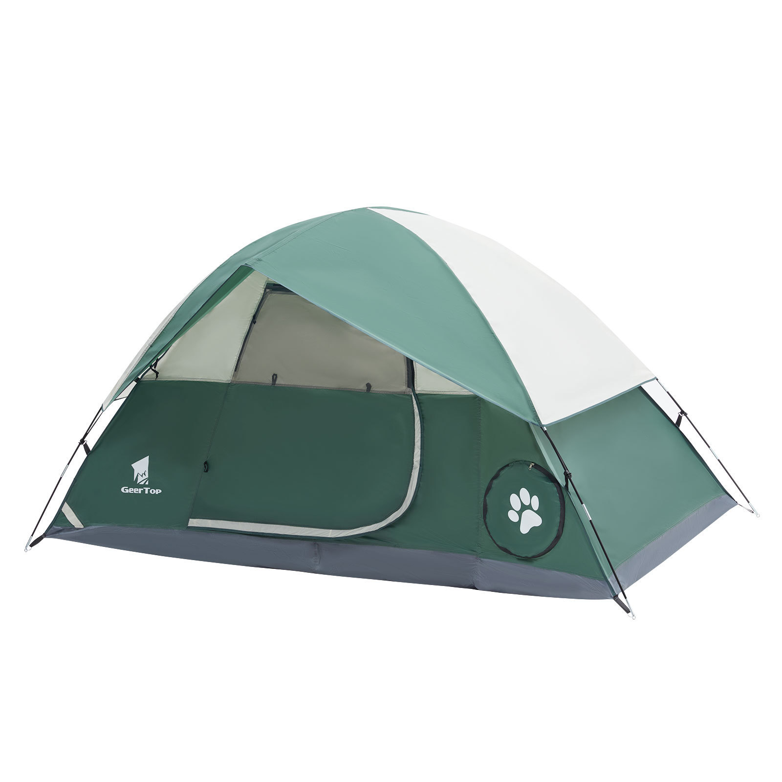 Camping Tent 2 Person 1-2pet High Quality Wholesale Portable Foldable Automatic Pop up glamping Tent