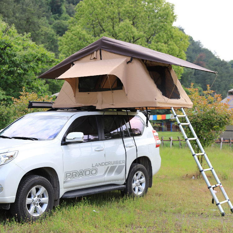 Folding roof foldable portable canopy off road camping 4x4 roof top tent for car