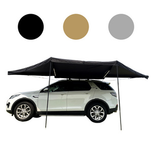 New Desig Car Camping Freestanding 180 Degree Car Awning Side Awning With LED Light