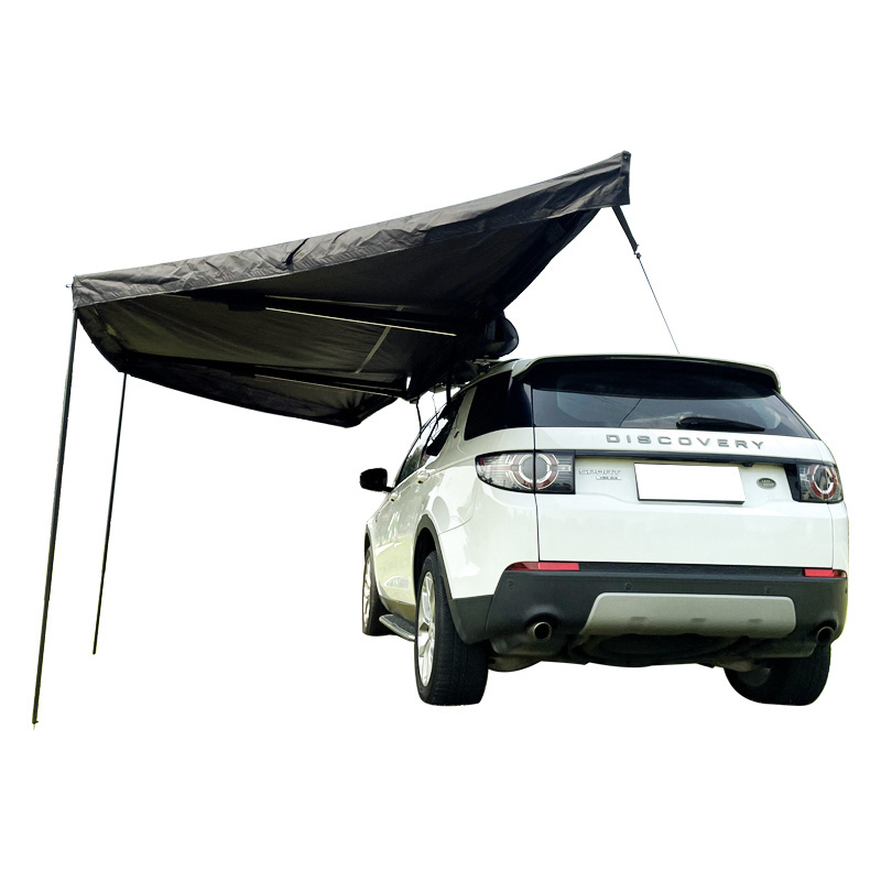 New Desig Car Camping Freestanding 180 Degree Car Awning Side Awning With LED Light